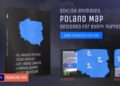 VideoHive Poland Map – Republic of Poland Map MOGRT Kit 62013590