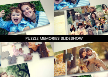 VideoHive Puzzle Memories Slideshow 62630142