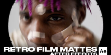 VideoHive Retro Film Mattes For After Effects 62392529