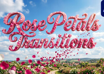 VideoHive Rose Petals Transitions for After Effects 64835422