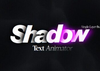 VideoHive Shadow Overlap Text Animator | Bold Layered Title Animation Maker on a Single Graphics Clip 62977235