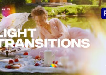 VideoHive Simple Light Transitions for Premiere Pro 62619524