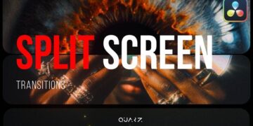 VideoHive Split Screen Transitions for DaVinci Resolve 62197938