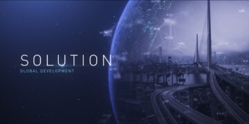 VideoHive Technology Cyber Digital Futuristic Earth Cinematic Title Opener 62071837