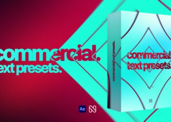VideoHive Commercial Text Presets 63393601