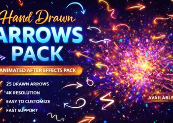 VideoHive Hand Drawn Arrows Pack | PP 61575007