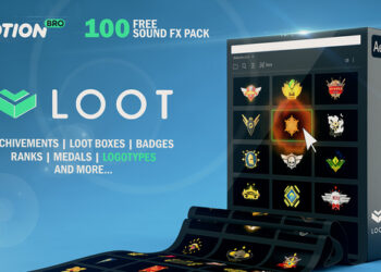 VideoHive LOOT | 1500+ Elements | Logo, Achivements, Badges, Awards, Medals 39819031