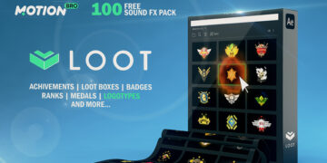 VideoHive LOOT | 1500+ Elements | Logo, Achivements, Badges, Awards, Medals 39819031