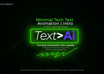 VideoHive Minimal Tech Text Animation | Intro 61555176