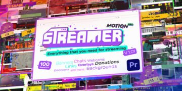 VideoHive The Streamer (Premiere Pro) | Everything for Web • Twitch • Youtube • Live 29649401