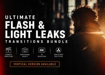 VideoHive Ultimate Flash & Light Leaks Transitions Bundle Apple Motion 63917598